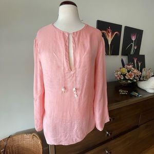 Vintage silk tunic top